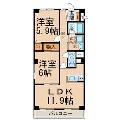 ププレＭＴＭの物件間取画像